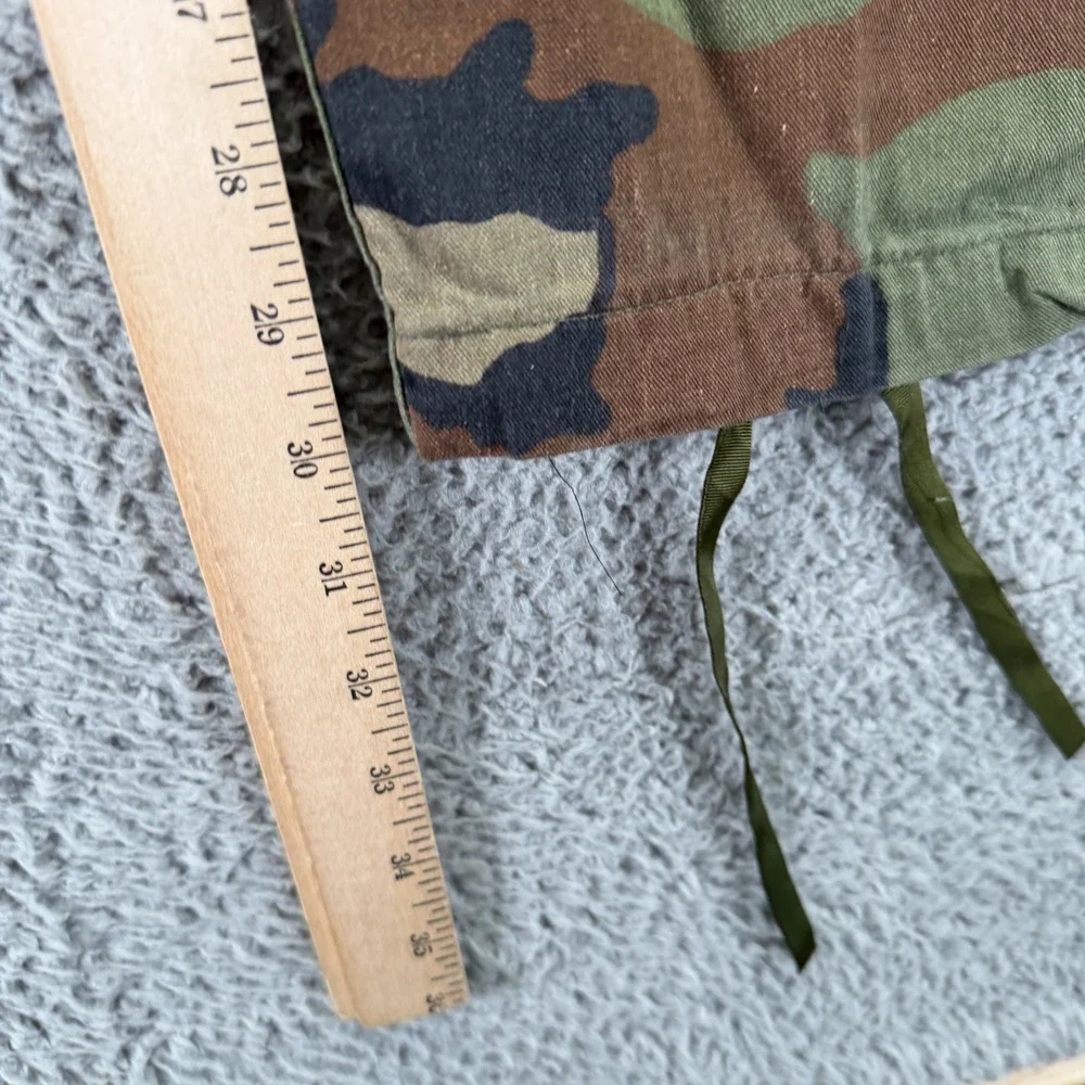 US Army Pant Men's S(30x30) Brown Camouflage Cargo Straight Military Uniform